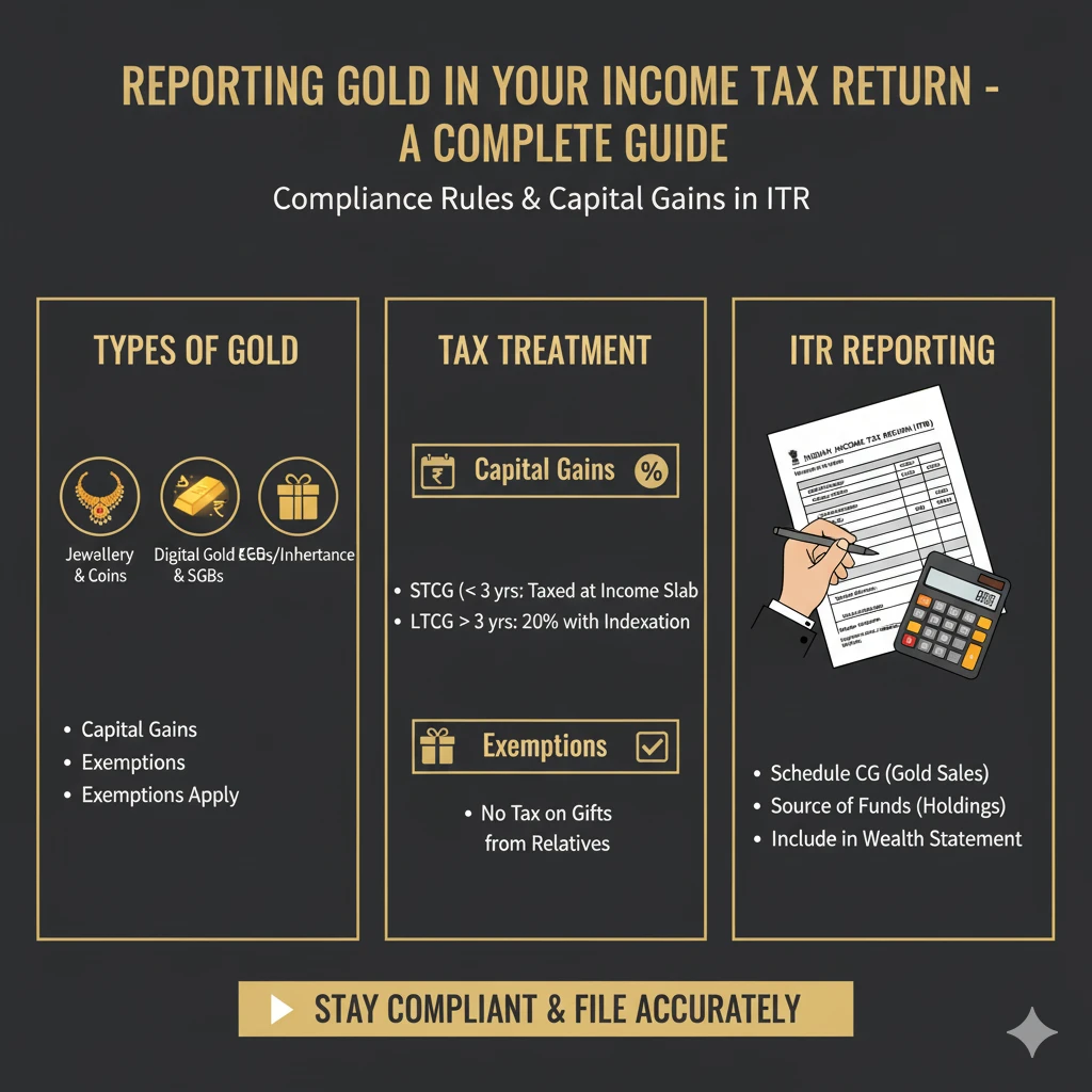 Reporting Gold in Your Income Tax Return - A Complete Guide